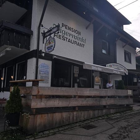 Pension - Restaurant Jaegerwinkl Реттенберг Экстерьер фото